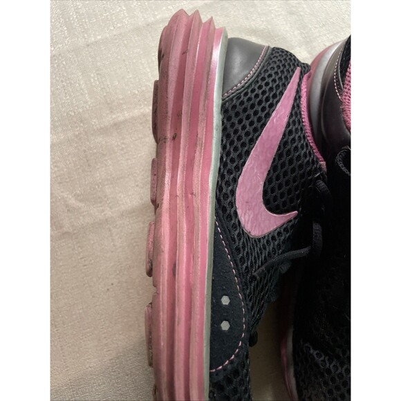 Nike Lunarlite Live Strong Womens Running Shoes Black/Pink Sneakers Size 8 - Picture 9 of 10